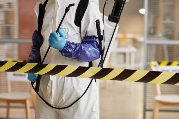Professional Trauma Scene Cleanup technician working in Brooklyn, IN